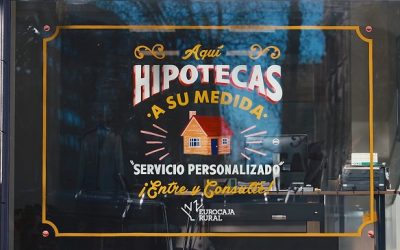 Eurocaja Rural apuesta por los rótulos vintage para recuperar la cercanía de siempre