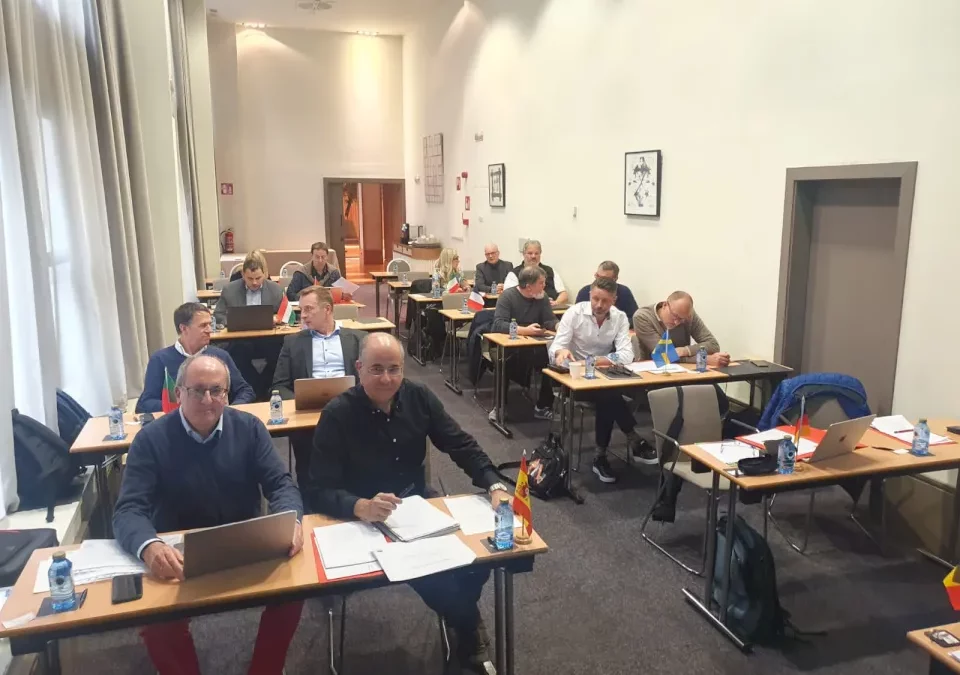 Aserluz fue anfitriona de la Asamblea General de la ESF celebrada en Madrid