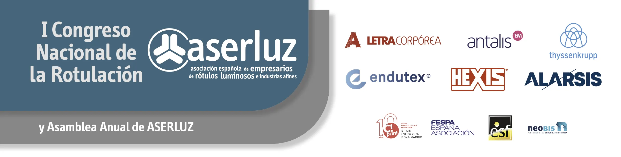 congreso rotulación