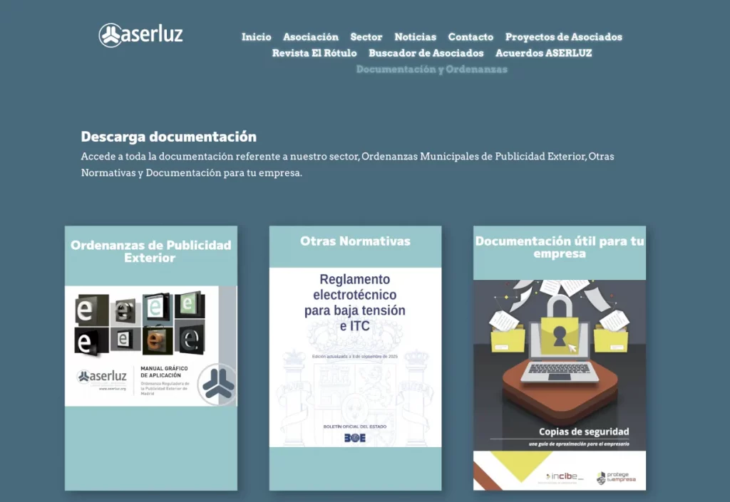 Documentación y ordenanzas