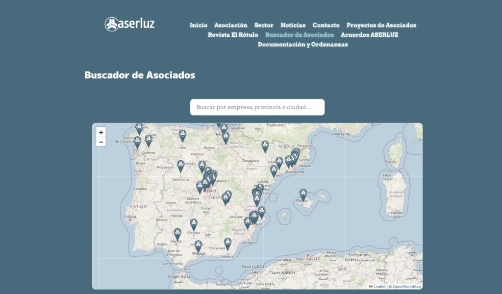 buscador de asociados