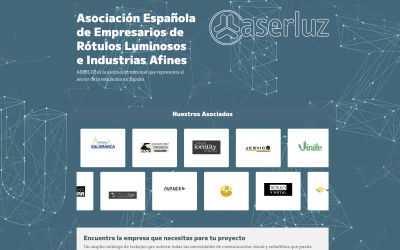 Una nueva etapa digital para ASERLUZ: diseño, SEO y visibilidad para el sector