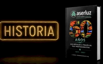 Colabora en la historia de la rotulación: tu archivo puede formar parte del Libro del 50 Aniversario de ASERLUZ